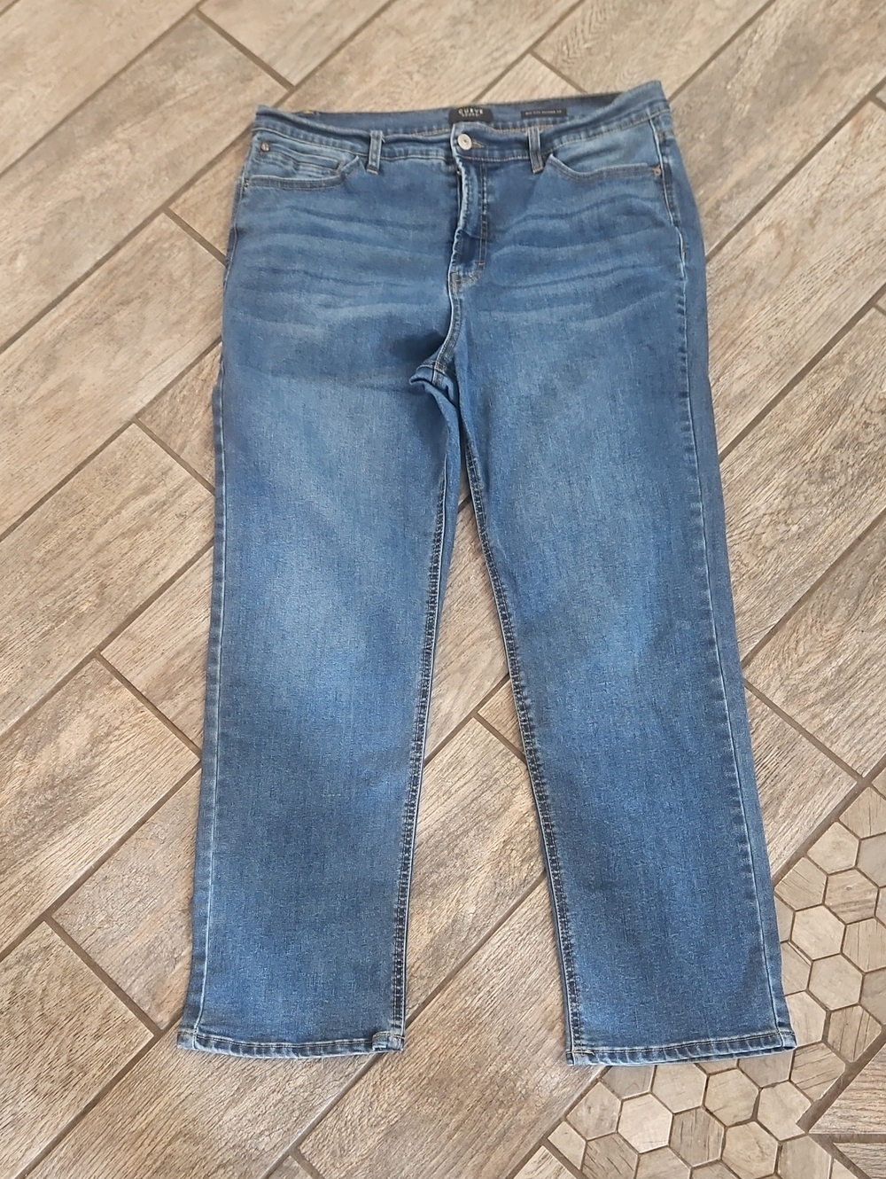 Curve Appeal Classic Straight Leg Women’s Jeans Size 12/31